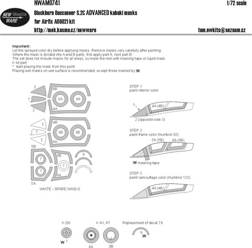 New ware nwam0741 72 - new,