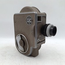 Vintage GiC 16mm Movie Camera Made in France Wind-Up Cine Film Camera Non Reflex