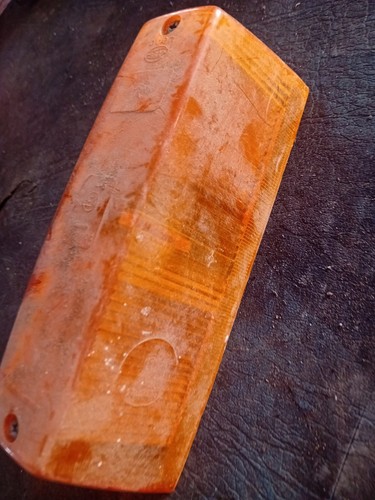 Tractor orange indicator - orange, light