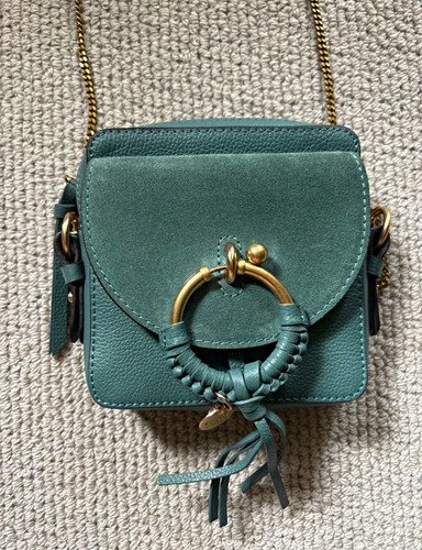 See chloé teal leather - see, by