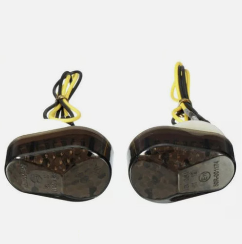 Smoked led indicators - smoked, flush