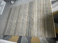 Dunelm Ochre Parker Rug