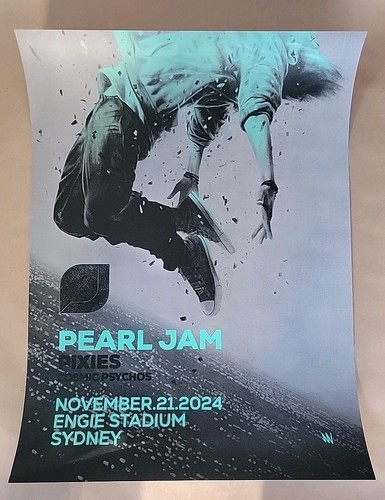 Pearl jam 2024 sydney - jam, poster