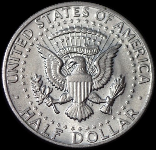 Kennedy half dollar 1972 - half,