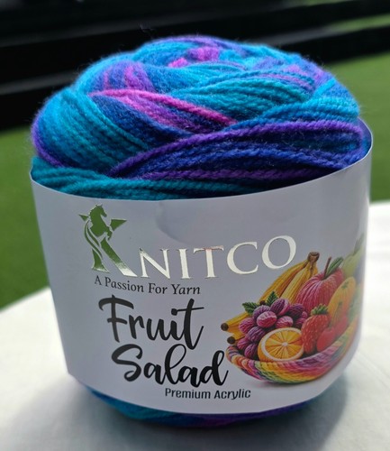 Knitco fruit salad yarn cake - salad,