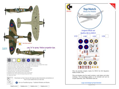 Topnotch spitfire dw k - mk, 1a