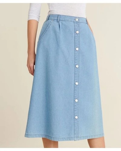 Damart button through skirt - damart,