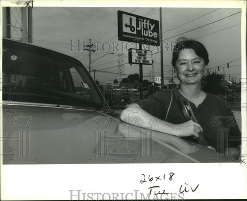 1991 press photo carol galtier - press,