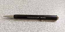 VINTAGEWALKERS - CANADIAN CLUB - BORBOUN  WHISKEY ADVERTISING PROPELLING PENCIL