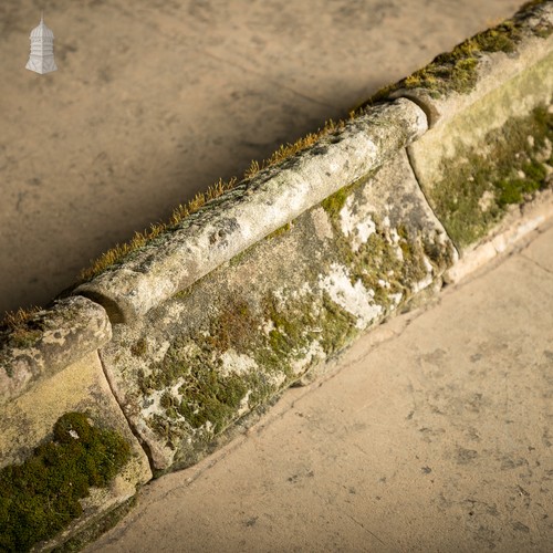 Rolled wall copings 18th c - wall,