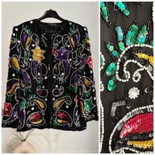 80'S LADIES VINTAGE SEQUIN