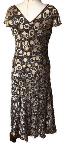 Vintage petite brown gold - vintage,cc, petite,brown,gold