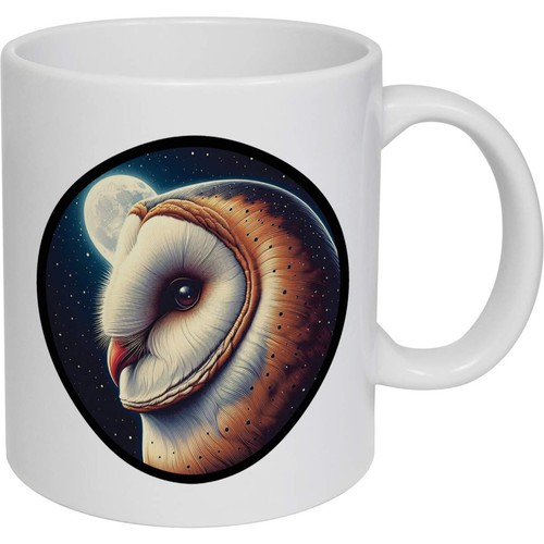 Barn owl moonlight - 'barn, by