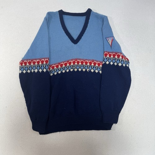 Blue vintage 80s - blue, creek
