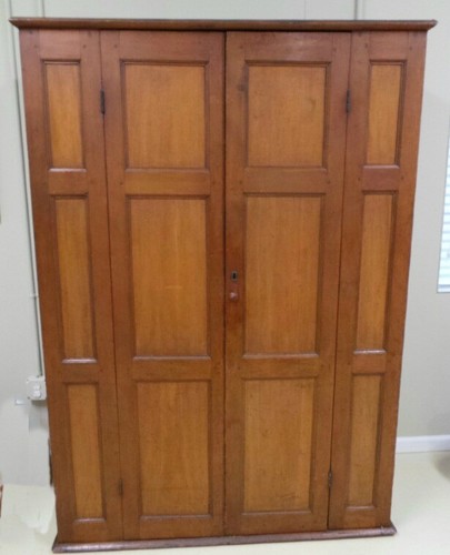 Pine paneled wardrobe - pine, popular