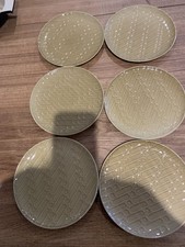 Set of 6 Habitat Citrine Retro