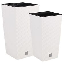 Large Tall Rattan Effect