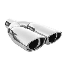 Twin Exhaust Tip Trim Pipe