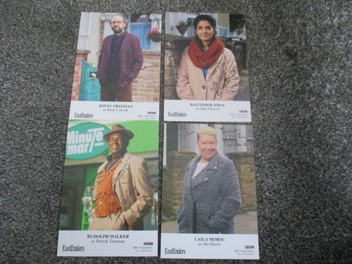 Eastenders hand signed - x,
