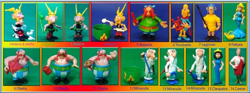 Kinder surprise asterix 1991 - kinder,