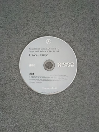 Navigation mercedes audio - cd,