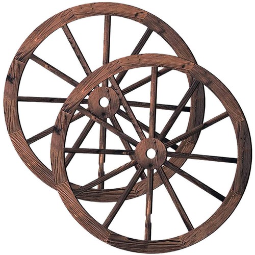 Pieces wooden wagon wheel - pieces,