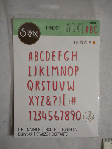 Sizzix thinlits die set - set,