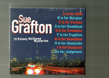 Ten Kinsey Millhone Mysteries ("A is for Alibi" to "J is for J... by Sue Grafton