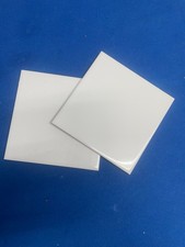 Ceramic White Gloss Tiles X2