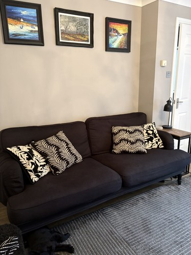 Ikea stocksund black - black, tailored