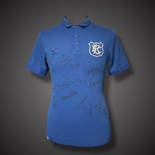 Everton 125 Year Football Shirt Hand Signed By 10+ Players £249 With COA
