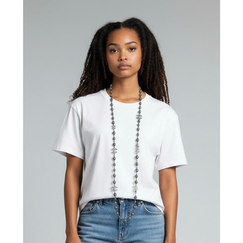 Chanel long faux pearl - chanel,