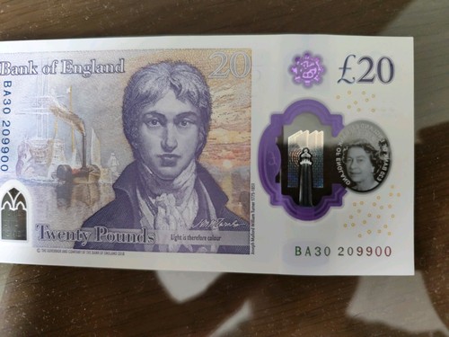 Pound notes - £20,