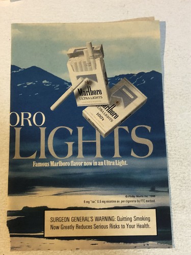 Marlboro lights cigarettes - lights,