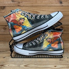 Converse Womens Size UK 6.5 Chuck Taylor All Star DC Comics Superman Shoes CT
