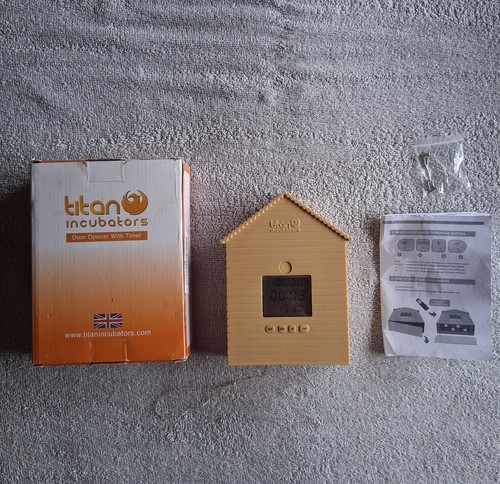 Titan incubator door opener - door,