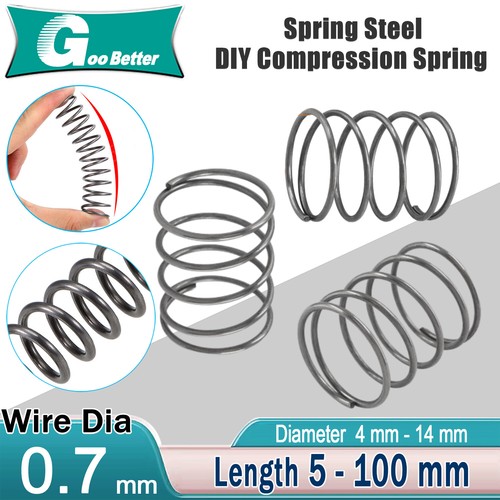 7mm wire diamete - 0.7mm, compression