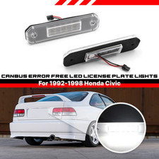 2X LED White-License Plate