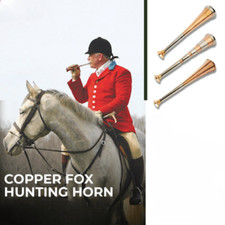 New Fox Hunting Copper Horn