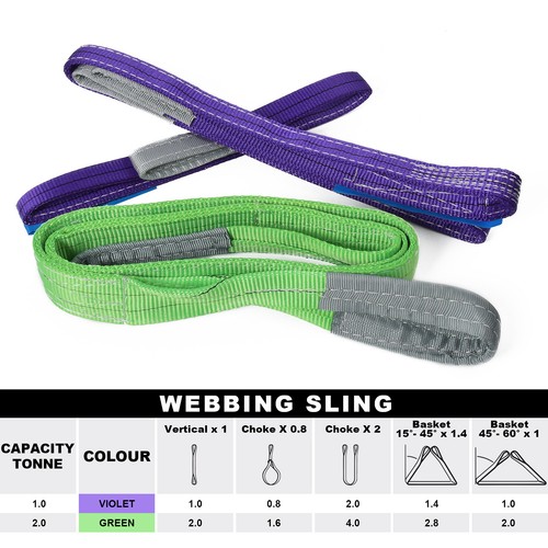 Cargo lifting sling - cargo, duplex