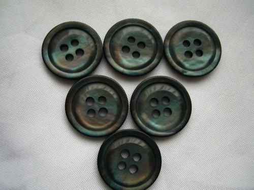 Dark green mottled pearl - green,,