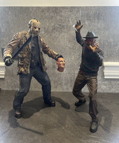Neca freddy jason 18 - jason, 18”