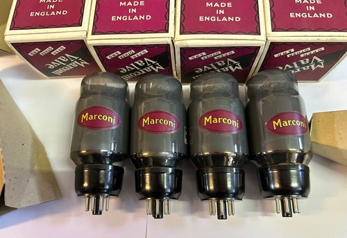 Marconi kt66 tubes quad - kt66,