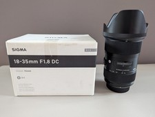 Sigma 18-35mm f/1.8 DC HSM Art for Nikon (Excellent Condition)