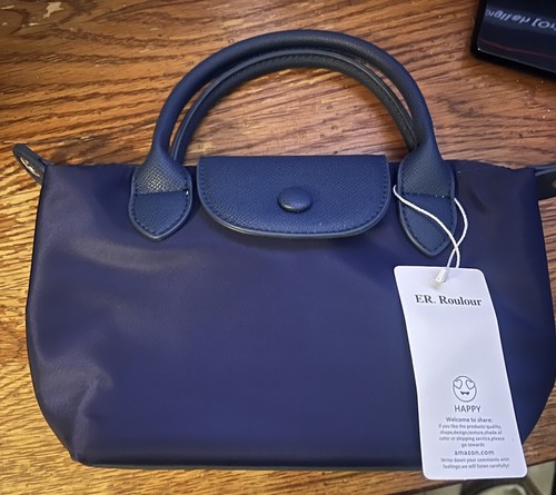 Riccowcow navy top - top, bag