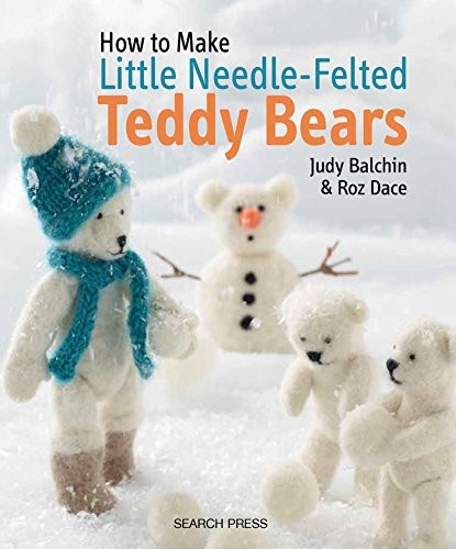 Little needle felted teddy - little,