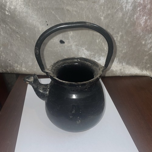 Cast iron enamel kettle - cast,