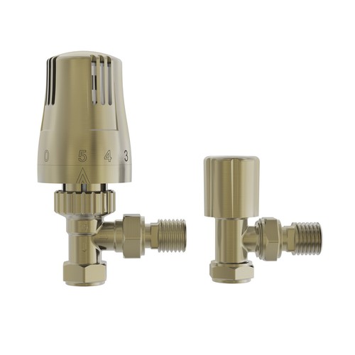 Thermostatic radiator angled - thermostatic,