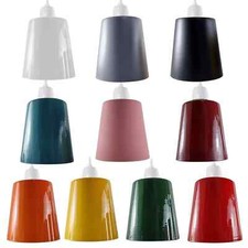 Lampshade Retro Easy Fit Ceiling Pendant Light Shade E27color Lampshade kitchen