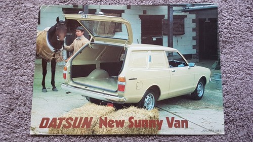 Datsun sunny van sales - datsun,